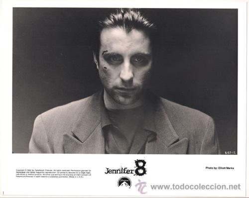 Cin&eacute;ma: FCJ 7114 ANDY GARCIA JENNIFER 8 FOTO B/N ORIGINAL AMERICANA