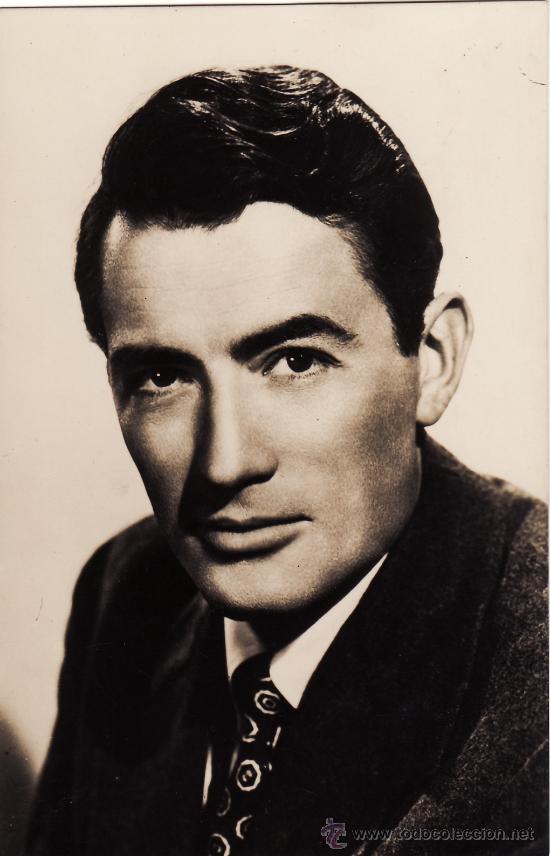 Cine: POSTAL GREGORY PECK - PCA 627