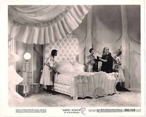 Cin&eacute;ma: FCJ 12589D JEANETTE MACDONALD LA VIUDA ALEGRE FOTO B/N ORIGINAL AMERICANA