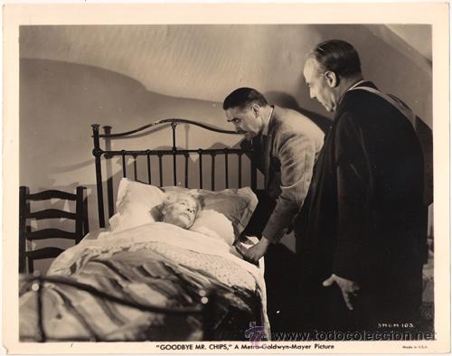 Cin&eacute;ma: FCJ 7142 ROBERT DONAT ADIOS MISTER CHIPS FOTO B/N ORIGINAL AMERICANA