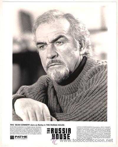 Cin&eacute;ma: FCJ 7157 SEAN CONNERY LA CASA RUSIA FOTO B/N ORIGINAL AMERICANA