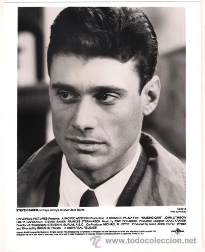 Kino: FCJ 7166 STEVEN BAUER EN NOMBRE DE CAIN FOTO B/N ORIGINAL AMERICANA