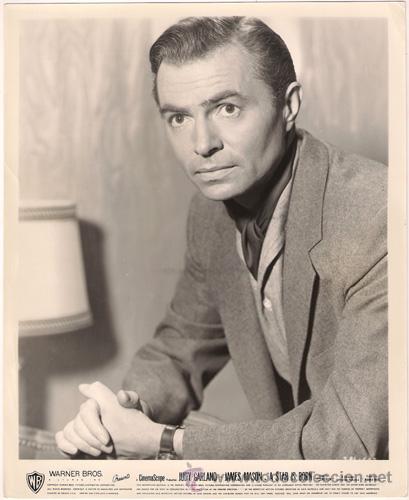 Cin&eacute;ma: FCJ 11886D JAMES MASON HA NACIDO UNA ESTRELLA FOTO B/N ORIGINAL AMERICANA