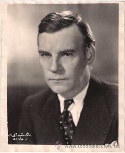Kino: FCJ 11072d WALTER HUSTON FOTO B/N ORIGINAL AMERICANA