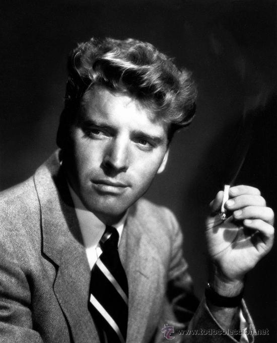 Cine: BURT LANCASTER FOTO ( INMEJORABLE CALIDAD) MEDIDAS 20X30 APROXIMADAMENTE
