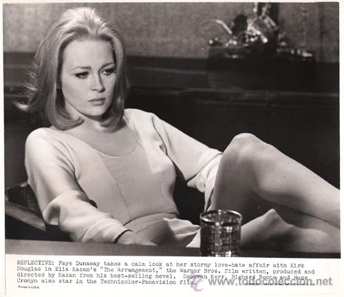 Cin&eacute;ma: FCJ 12799D FAYE DUNAWAY EL COMPROMISO FOTO B/N ORIGINAL AMERICANA