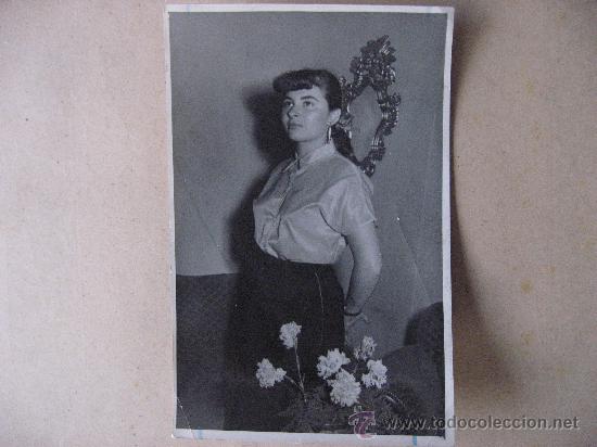 Cine: FOTO ORIGINAL DE ARCHIVO FOTOGRAFICO DE PRENSA GRAFICA DE LA ACTRIZ VIRGINIA DE MATOS.CINE.