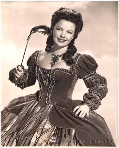 Kino: FCJ 12822D MARJORIE REYNOLDS MONSIEUR BEAUCAIRE FOTO B/N ORIGINAL AMERICANA