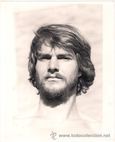 Cin&eacute;ma: FCJ 7305 DENNIS QUAID CAVERNICOLA FOTO B/N ORIGINAL AMERICANA