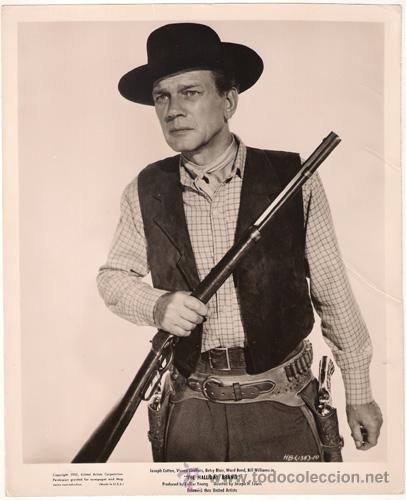 Cin&eacute;ma: FCJ 13803D JOSEPH COTTEN THE HALLIDAY BRAND FOTO B/N ORIGINAL AMERICANA