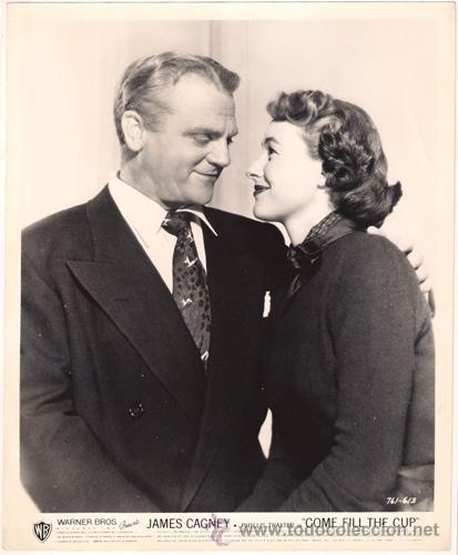 Cin&eacute;ma: FCJ 13530D JAMES CAGNEY PHILLYS THAXTER VENENO IMPLACABLE FOTO B/N ORIGINAL AMERICANA