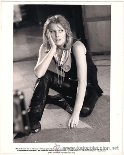 Cin&eacute;ma: FCJ 7313 PATTI HANSEN IDOLO DEL ROCK FOTO B/N ORIGINAL AMERICANA