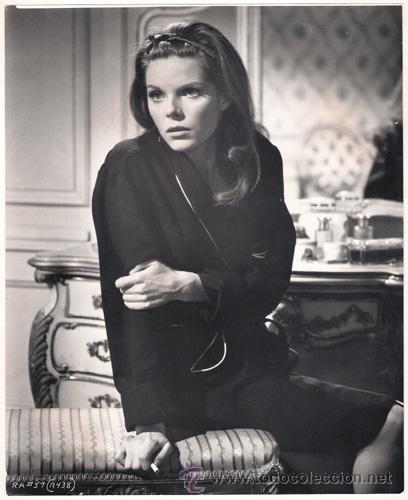 Cin&eacute;ma: FCJ 13194D SAMANTHA EGGAR UNA LLAMADA A LAS DOCE FOTO B/N ORIGINAL AMERICANA