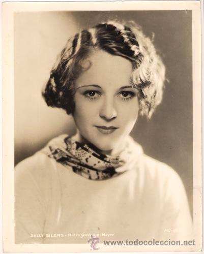 Kino: FCJ 12786D SALLY EILERS FOTO B/N ORIGINAL AMERICANA