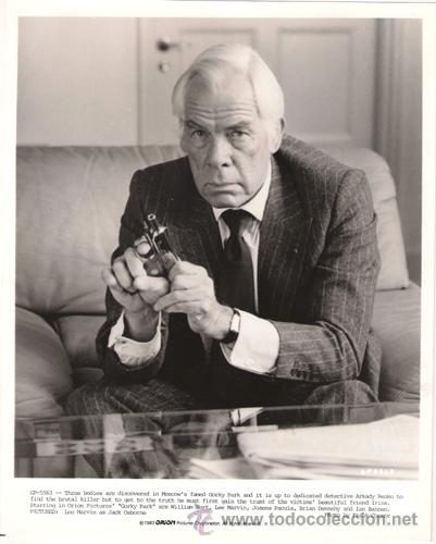 Kino: FCJ 7478 LEE MARVIN GORKY PARK FOTO B/N ORIGINAL AMERICANA