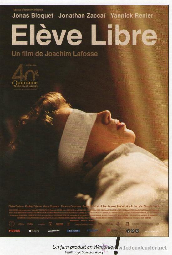 Cine: EL&Egrave;VE LIBRE - JOACHIM LAFOSSE - POSTAL CINE