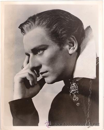 Cine: FCJ 13178D JOHN GIELGUD WILLIAM SHAKESPEARE HAMLET TV FOTO B/N ORIGINAL AMERICANA