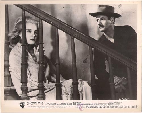 Cin&eacute;ma: FCJ 13174D CARROLL BAKER ELI WALLACH BABY DOLL FOTO B/N ORIGINAL AMERICANA