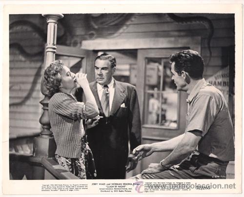 Kino: F29583D BARBARA STANWYCK PAUL DOUGLAS CLASH BY NIGHT FOTO B/N ORIGINAL AMERICANA