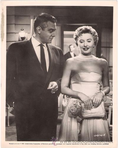 Kino: F29588D BARBARA STANWYCK RAYMOND BURR CRIME OF PASSION FOTO B/N ORIGINAL AMERICANA