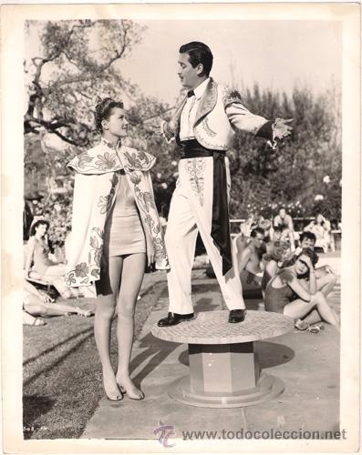 Cine: F27885D ESTHER WILLIAMS ESCUELA DE SIRENAS FOTO B/N ORIGINAL AMERICANA