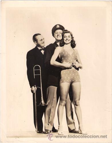 Kino: F27898D ESTHER WILLIAMS VAN JOHNSON TOMMY DORSEY JUEGO DE PASIONES FOTO B/N ORIGINAL AMERICANA