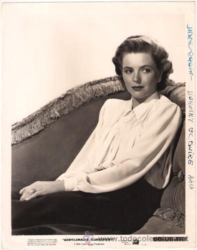 Cine: FCJ 13072D DOROTHY MACGUIRE LA BARRERA INVISIBLE FOTO B/N ORIGINAL AMERICANA