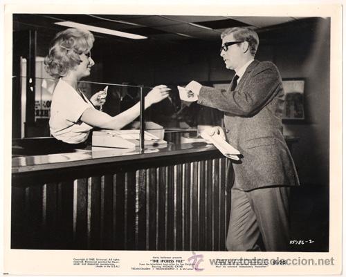 Kino: F4946 MICHAEL CAINE IPCRESS FOTO B/N ORIGINAL AMERICANA