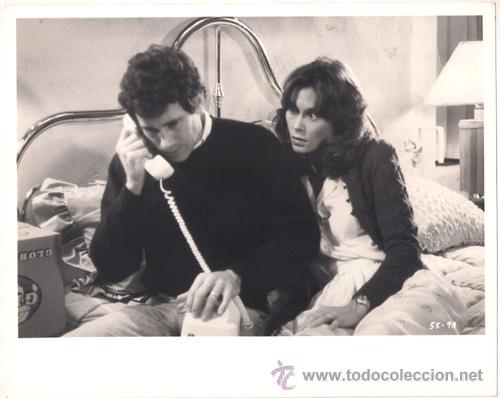 Cine: F4969 MICHAEL ONTKEAN KATE JACKSON SU OTRO AMOR FOTO B/N ORIGINAL AMERICANA