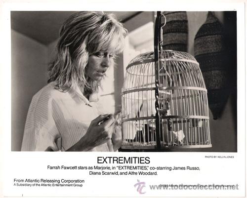 Kino: F4979 FARRAH FAWCETT MAJORS EXTREMITIES LA HUMILLACION FOTO B/N ORIGINAL AMERICANA
