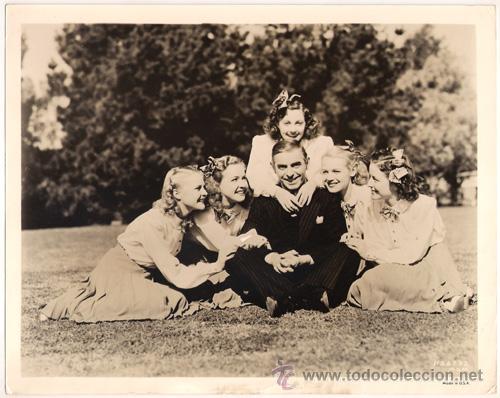 Cine: F28313D EDDIE CANTOR FORTY LITTLE MOTHERS FOTO B/N ORIGINAL AMERICANA