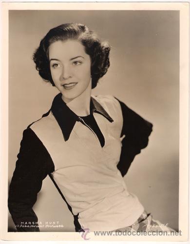 Cine: F28281D MARSHA HUNT FOTO B/N ORIGINAL AMERICANA