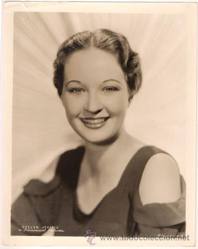 Cinema: F28270D EVELYN VENABLE FOTO B/N ORIGINAL AMERICANA