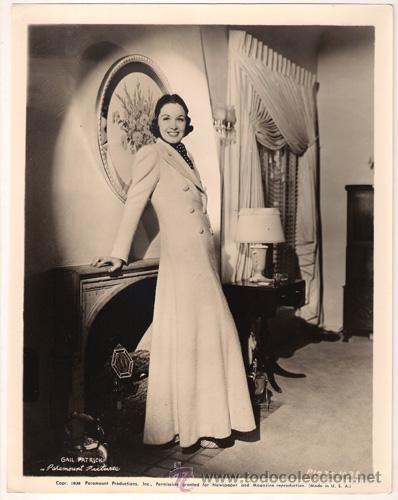 Cine: F9946D GAIL PATRICK FOTO B/N ORIGINAL AMERICANA