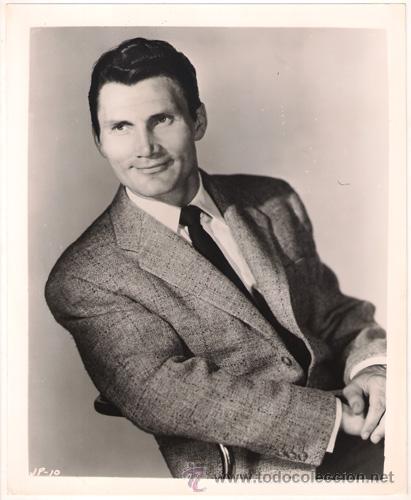 Cine: FCJ 13071D JACK PALANCE ATILA REY DE LOS HUNOS FOTO B/N ORIGINAL AMERICANA