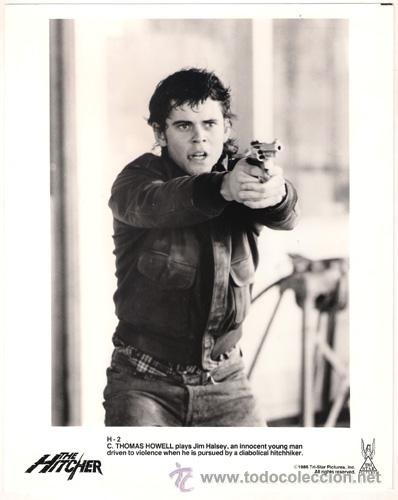 Cin&eacute;ma: FCJ 7979 C. THOMAS HOWELL CARRETERA AL INFIERNO FOTO B/N ORIGINAL AMERICANA