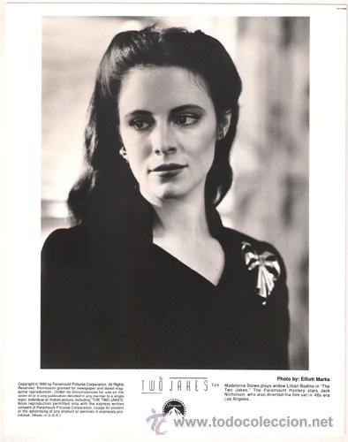 Cin&eacute;ma: FCJ 7992 MADELEINE STOWE THE TWO JAKES FOTO B/N ORIGINAL AMERICANA