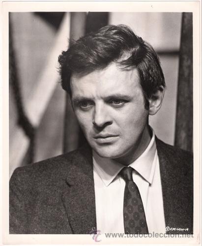 Cin&eacute;ma: FCJ 13895D ANTHONY HOPKINS EL ESPEJO DE LOS ESPIAS FOTO B/N ORIGINAL AMERICANA