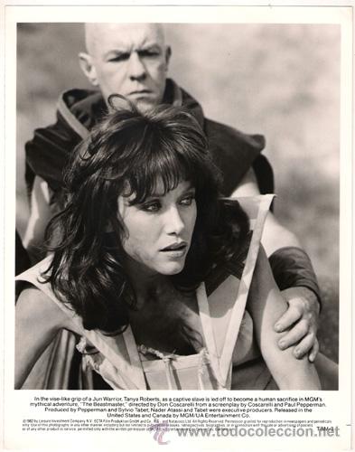 Cin&eacute;ma: FCJ 14155D TANYA ROBERTS EL SE&Ntilde;OR DE LAS BESTIAS FOTO B/N ORIGINAL AMERICANA