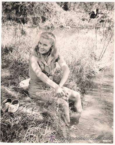 Cin&eacute;ma: FCJ 13159D CARROLL BAKER FOTO B/N ORIGINAL AMERICANA