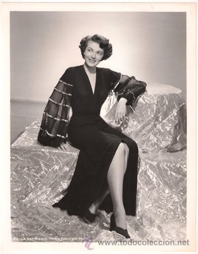 Cine: FCJ 12723D PAULA RAYMOND FOTO B/N ORIGINAL AMERICANA