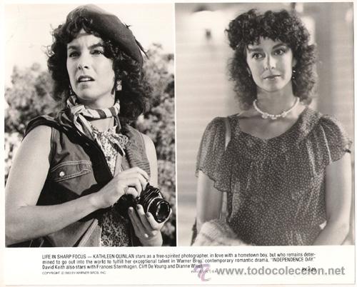 Cine: FCJ 8064 KATHLEEN QUINLAN INDEPENDENCE DAY FOTO B/N ORIGINAL AMERICANA
