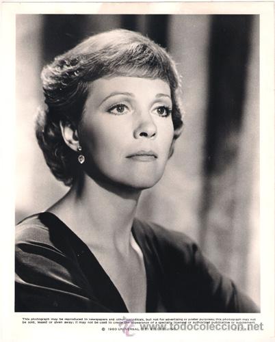 Cin&eacute;ma: FCJ 8095 JULIE ANDREWS FOTO B/N ORIGINAL AMERICANA