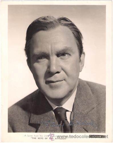 Cin&eacute;ma: FCJ 12720D THOMAS MITCHELL LAS LLAVES DEL REINO FOTO B/N ORIGINAL AMERICANA