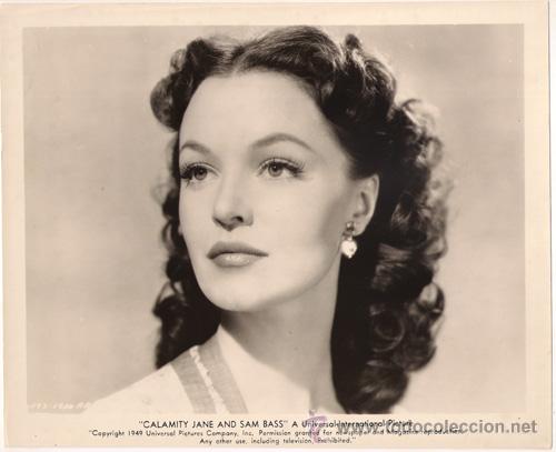 Cine: FCJ 12719D DOROTHY HART CALAMITY JANE AND SAM BASS FOTO B/N ORIGINAL AMERICANA