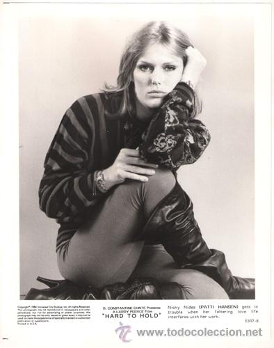Cinema: FCJ 8170 PATTI HANSEN IDOLO DEL ROCK FOTO B/N ORIGINAL AMERICANA