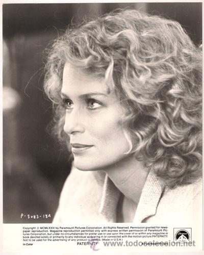 Kino: FCJ 8182 LAUREN HUTTON PATERNITY FOTO B/N ORIGINAL AMERICANA