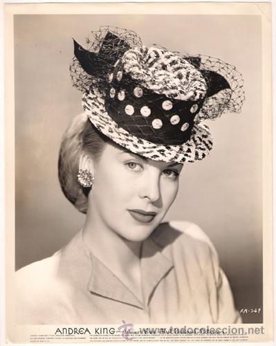 Cine: FCJ 12710D ANDREA KING FOTO B/N ORIGINAL AMERICANA