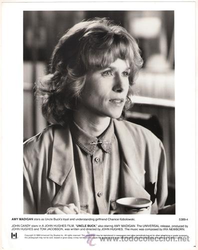 Cinema: FCJ 8200 AMY MADIGAN SOLOS CON NUESTRO TIO FOTO B/N ORIGINAL AMERICANA