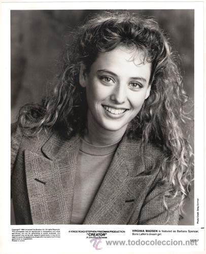 Kino: FCJ 8201 VIRGINIA MADSEN CREATOR FOTO B/N ORIGINAL AMERICANA